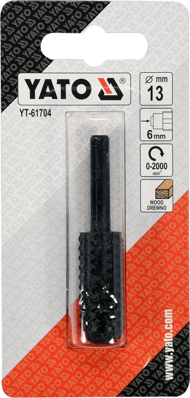 Шарошка металлическая для обработки древесины 13мм "Yato" YT-61704 - фото 3 - id-p92871866