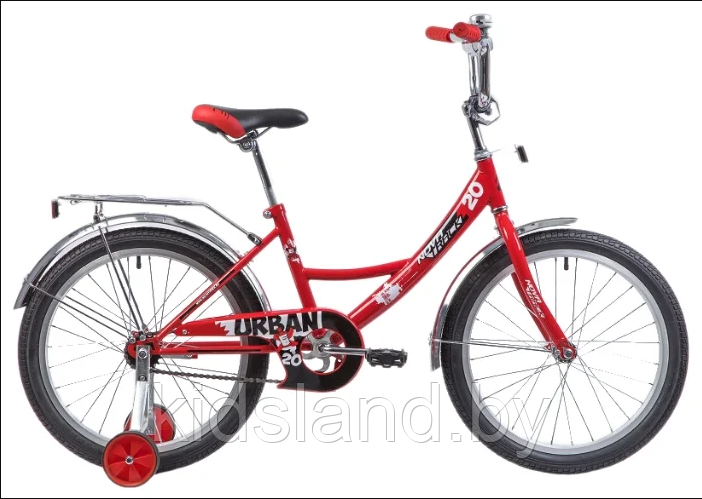 Детский велосипед Novatrack Urban 20'' красный