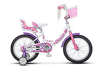 Детский велосипед Stels Echo 16" (белый-розовый)