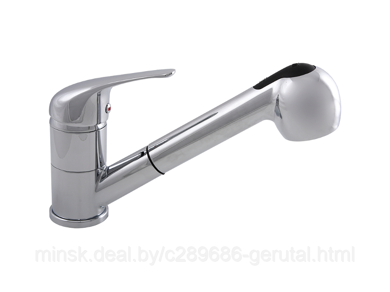 Смеситель для кухни KUCHINOX - BKN-069 D (ПОЛЬША) (выдвижная лейка и насадка 2-х режимов)