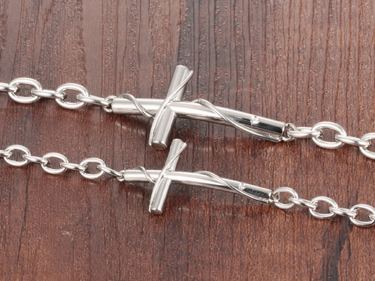 Парные браслеты с крестом "Тиолле" - фото 7 - id-p92873846