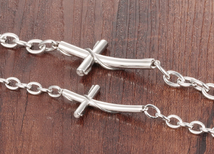 Парные браслеты с крестом "Тиолле" - фото 8 - id-p92873846