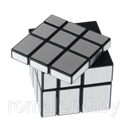 Кубик Рубика 3х3 Зеркальный, серебристый (Mirror Block) - фото 2 - id-p92873960