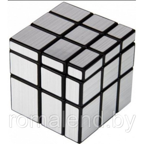 Кубик Рубика 3х3 Зеркальный, серебристый (Mirror Block) - фото 4 - id-p92873960
