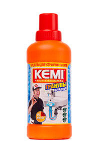 Средство для прочистки труб KEMI-Professional - гранулы, 500г, РБ