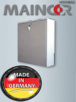Распределительный шкаф для открытого монтажа, AP 5 ( 3 - 5 контуров), MAINCOR (Германия)