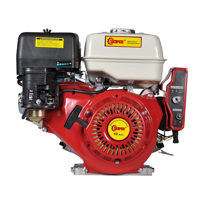 Бензиновый двигатель 177FE (9 л.с., вал d=25 mm, шпонка, электростартер) - фото 2 - id-p92886975
