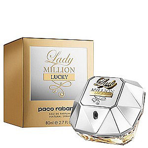 Женская парфюмированная вода  Paco Rabanne Lady Million lucky 80ml