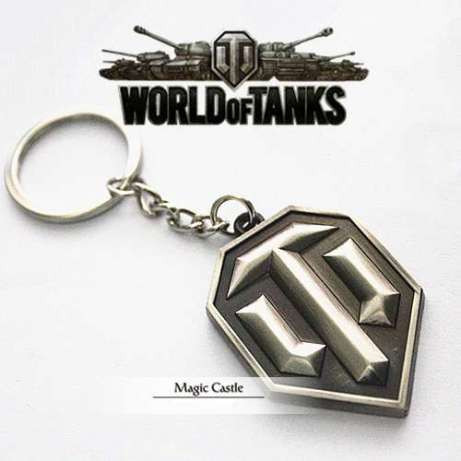 Брелок на ключи "World of Tanks - Логотип"