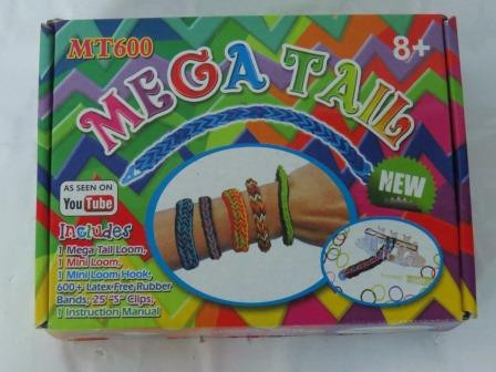 Набор Mega Tail для плетения 600 резинок
