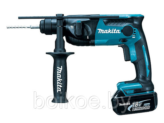 Перфоратор аккумуляторный MAKITA DHR 165 RME (18.0 В, 2 акк., 4.0 А/ч Li-Ion, 1.3 Дж), фото 2