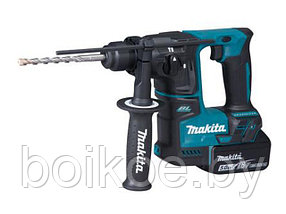 Перфоратор аккумуляторный MAKITA DHR 171 RTJ в чем. (18.0 В, 2 акк., 5.0 А/ч Li-Ion, 1.2 Дж)