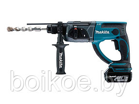 Перфоратор аккумуляторный MAKITA DHR 202 RF в чем. (18.0 В, 1 акк., 3.0 А/ч Li-Ion, 1.9 Дж)