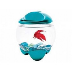 Аквариум круглый Tetra Betta Bubble (бирюзовый)