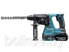 Перфоратор аккумуляторный MAKITA DHR 242 RFE в чем. (18.0 В, 2 акк., 3.0 А/ч Li-Ion, 2.4 Дж)