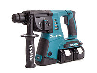 Перфоратор аккумуляторный MAKITA DHR 263 RF4 (18+18 В, 4 акк., 3.0 А/ч Li-Ion, 2.5 Дж)