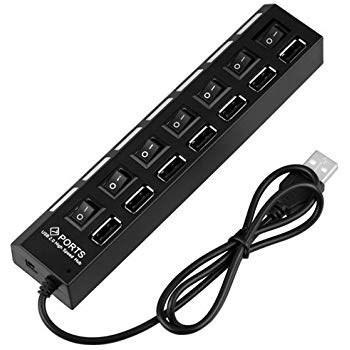 USB-разветвитель на 7 портов