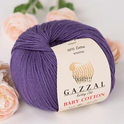 Пряжа Gazzal Baby Cotton цвет 3440