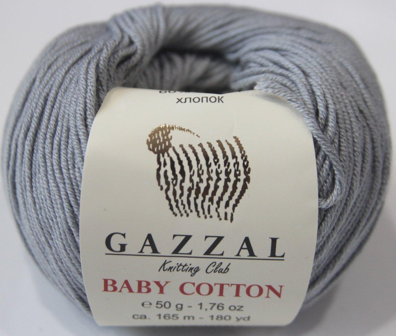 Пряжа Gazzal Baby Cotton цвет 3430 - фото 1 - id-p92913928