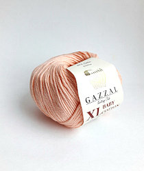 Пряжа Gazzal Baby Cotton XL 3412 персик