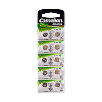 Батарейка Camelion AG7-BP10 ( LR927 395 395A 95 195A SR927 CX927 CX927W LR57)