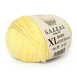 Пряжа Gazzal Baby Cotton XL 3413 лимон