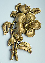 Цветок бронзовый Анютины глазки 15×10 см в наличии Bronces Jorda Испания