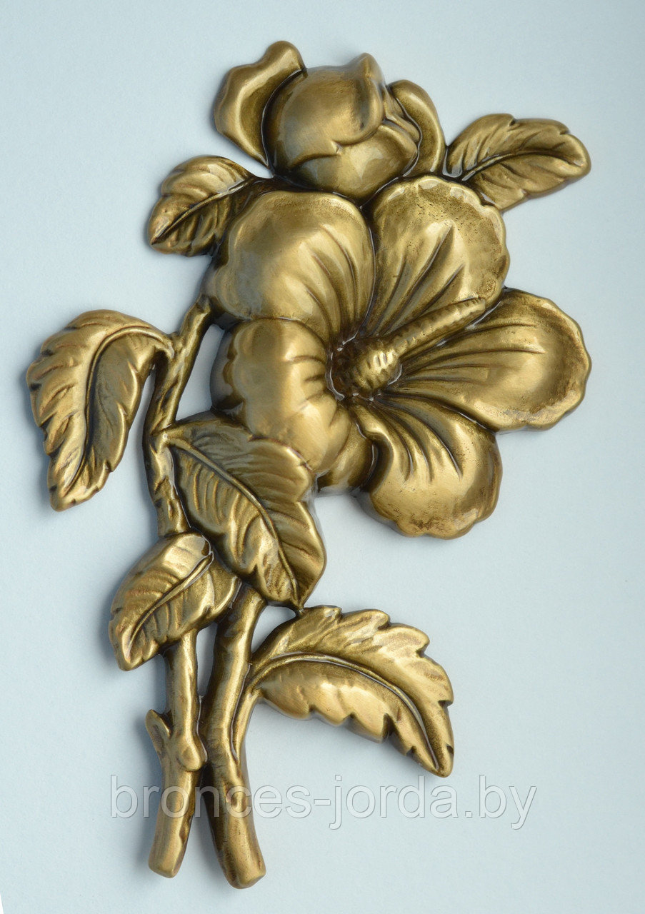 Цветок бронзовый Анютины глазки 15×10 см в наличии Bronces Jorda Испания - фото 1 - id-p89395614