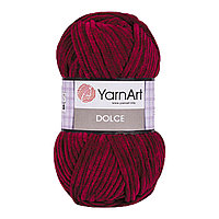 Yarnart Dolce цвет 752 винный