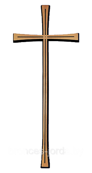 Крест католический бронзовый 17×7 см в наличии Bronces Jorda Испания - фото 1 - id-p91383506