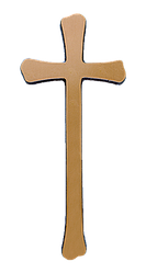 Крест бронзовый 14,5×6 см в наличии Bronces Jorda Испания