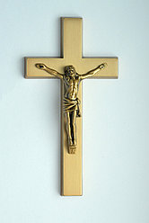 Крест бронзовый с распятием 20×10 см в наличии Bronces Jorda Испания