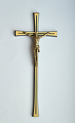 Крест бронзовый с распятием 30×12 см в наличии Bronces Jorda Испания