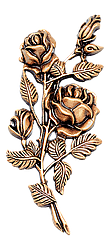 Букет роз с бутонами бронзовый 18×18 см в наличии Bronces Jorda Испания
