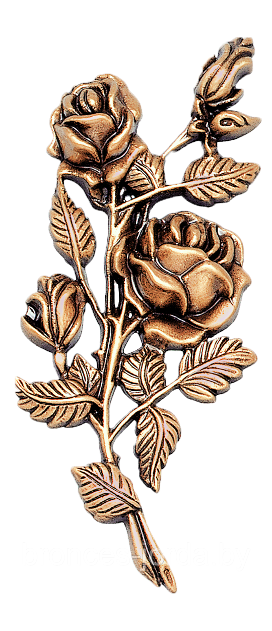 Букет роз с бутонами бронзовый 18×18 см в наличии Bronces Jorda Испания - фото 1 - id-p91454254