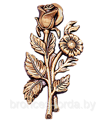 Цветок букет бронзовый 13×7×1 см в наличии Bronces Jorda Испания