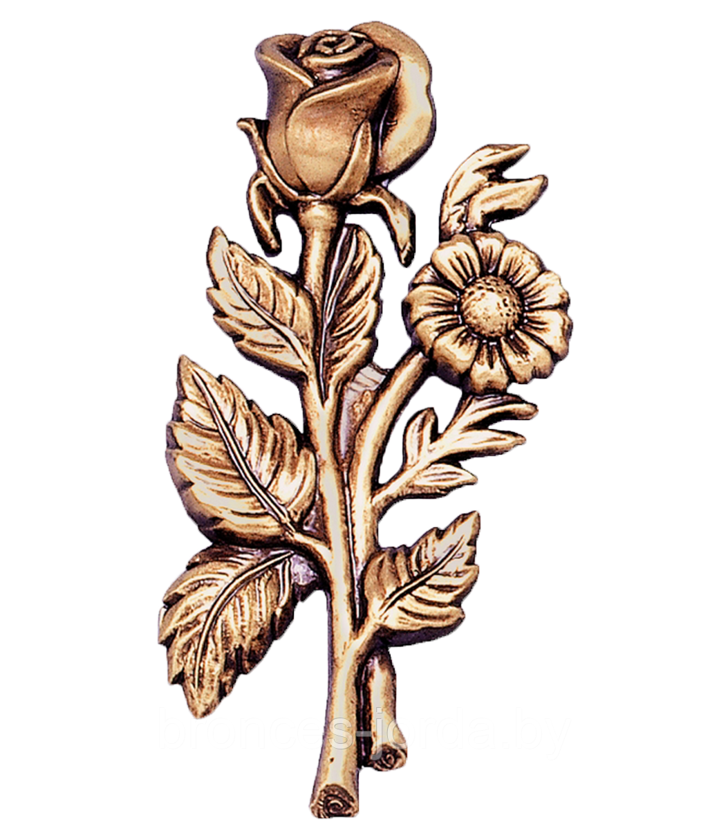 Цветок букет бронзовый 13×7×1 см в наличии Bronces Jorda Испания - фото 1 - id-p91835620