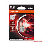 Автомобильная лампа H3 Osram Night Breaker Unlimited +110% 64151NBU-01B (блистер 1 шт)