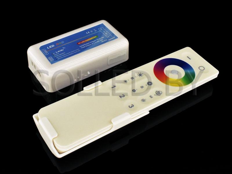 Контроллер RGB радио 12A сенсорный (12/24V, 144/288W)