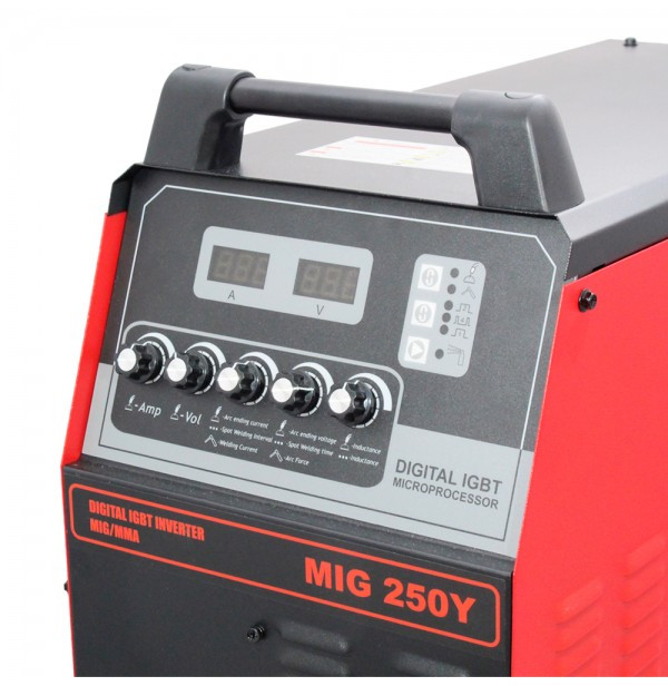 Сварочный полуавтомат Mitech MIG 250Y (380 В) (подставка под баллон) - фото 3 - id-p92922055