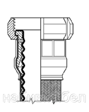 Стандартные фитинги PTFE для шлангов CORROFLON - фото 1 - id-p92922180