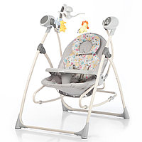 Колыбель-качели детские CARRELLO Nanny CRL-0005 Grey Planet