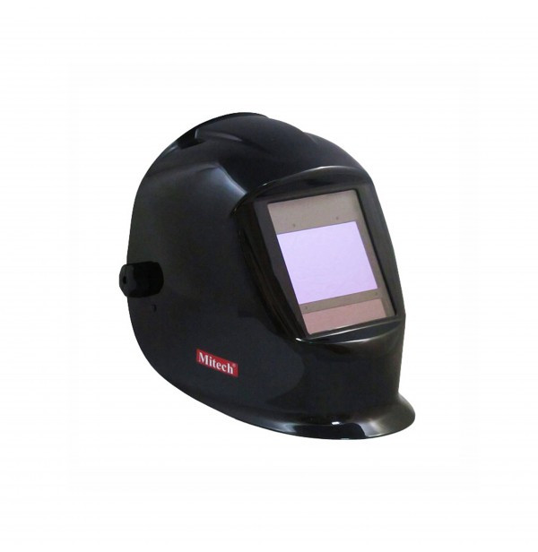 Сварочная маска Mitech Black High Gloss (WH-03) - фото 1 - id-p92922271