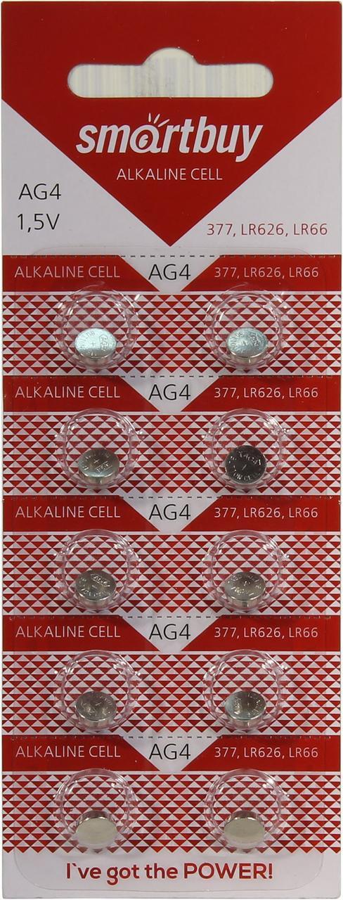 Smartbuy AG4/10B (200/2000) (SBBB-AG4-10B) Батарейка часовая - фото 1 - id-p39966806