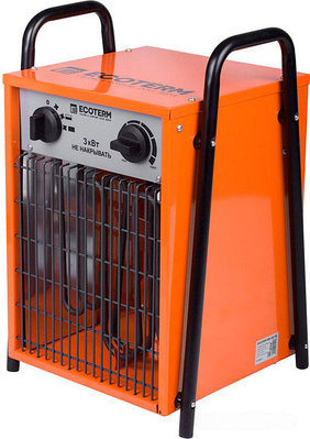 Нагреватель воздуха электр. Ecoterm EHC-05/1B (кубик, 5.0 кВт, 220 В, термостат, 2 года гарантии)
