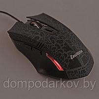 Мышь LuazON L-035, игровая, проводная, оптическая, подсветка, 3200 dpi, 1.5 м, USB, фото 8