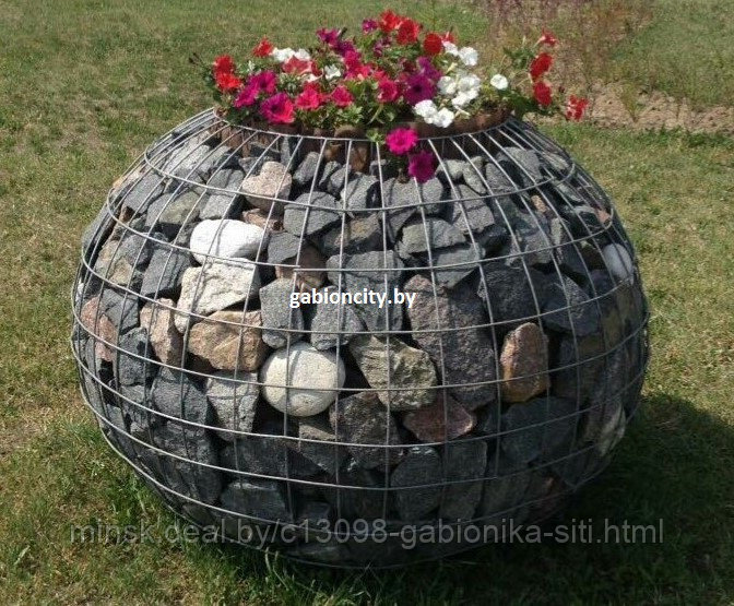 Габион клумба Камея 600