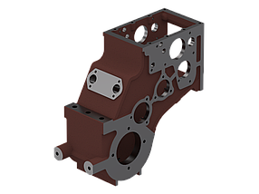 Корпус кпп минитрактора