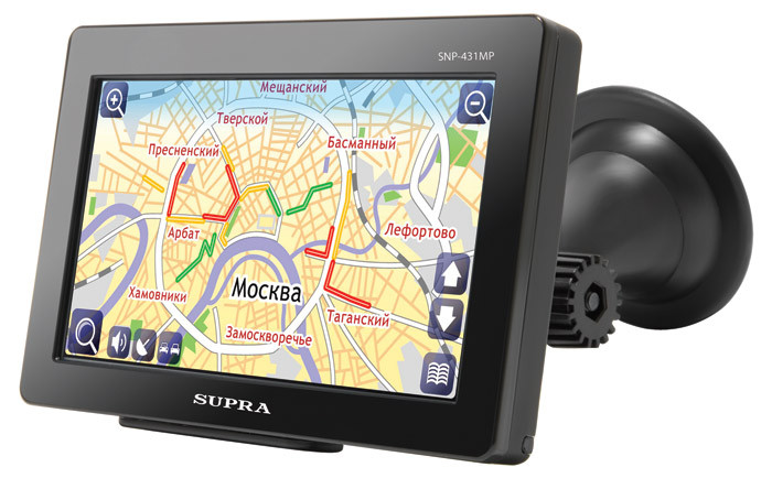 SNP-431 GPS-навигатор SUPRA