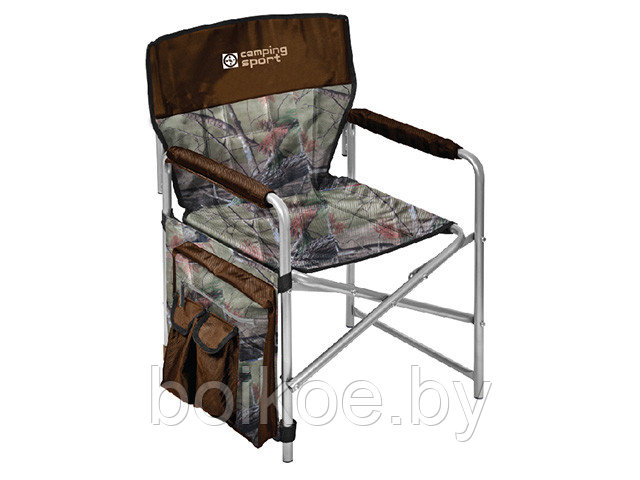 Кресло складное туристическое NIKA (с карманами, допуст. нагрузка 100 кг) - фото 1 - id-p56927371
